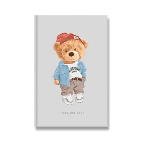 Záznamní kniha Shkolyaryk Teddy Bear A6, čtverečkovaná, 80 listů